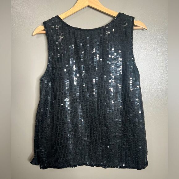 Vintage Cervelle sequins beaded top size medium swifties reputation style party - Picture 3 of 6
